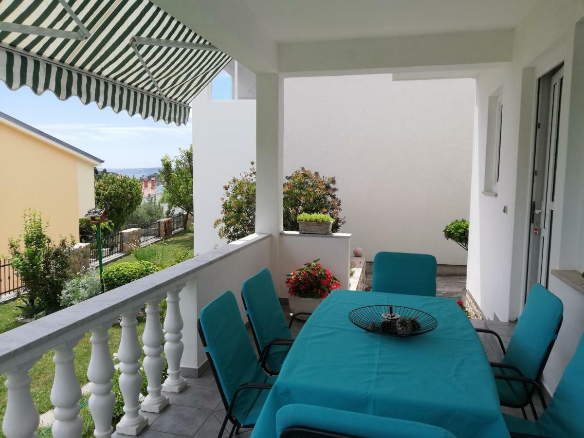 Apartman Katica Banjol Kültér fotó